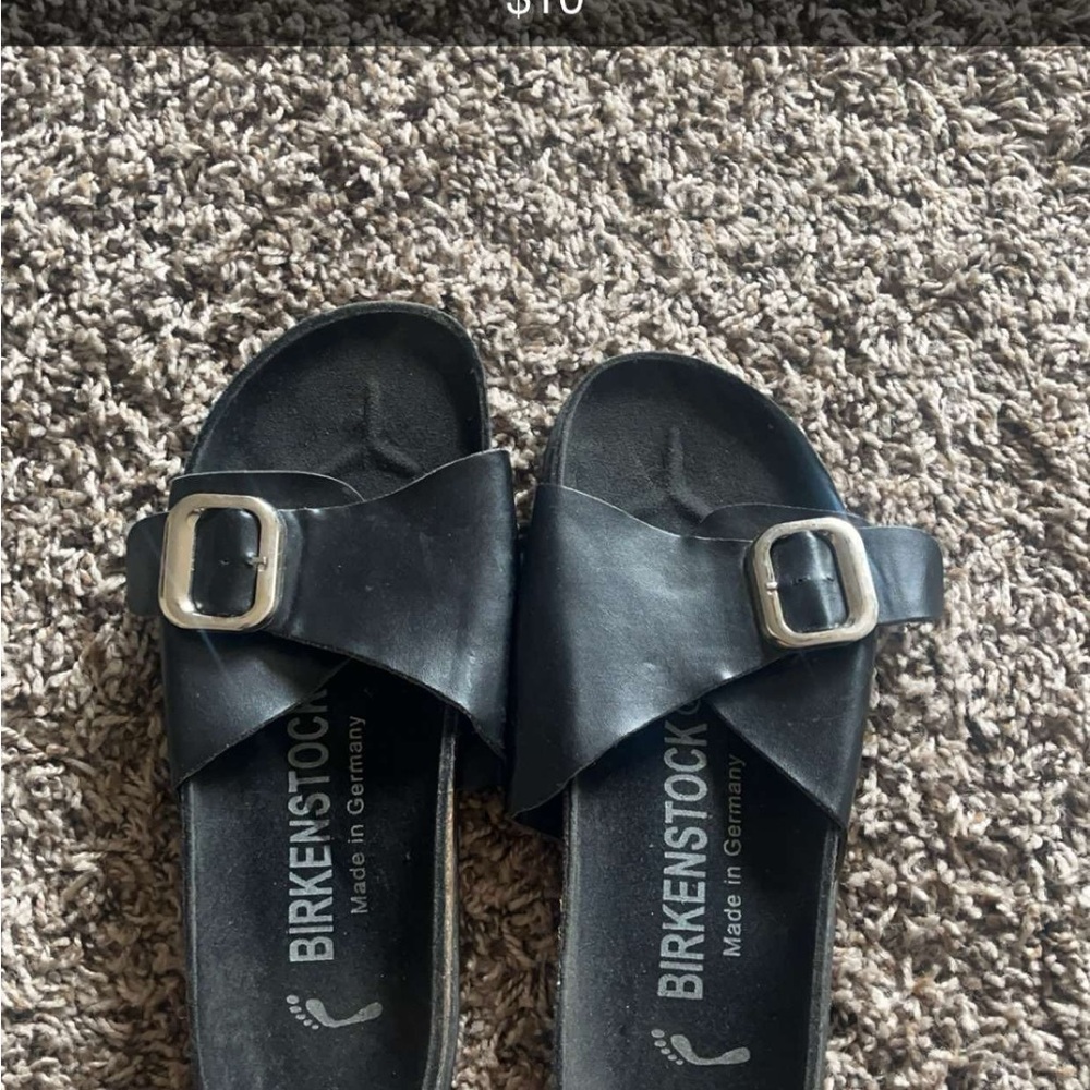 Birkenstock Black Sandals with Buckle - Picture 1 of 1